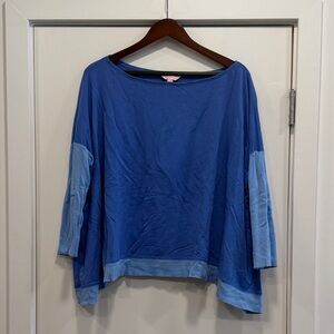 Lilly Pulitzer Blue Active Top